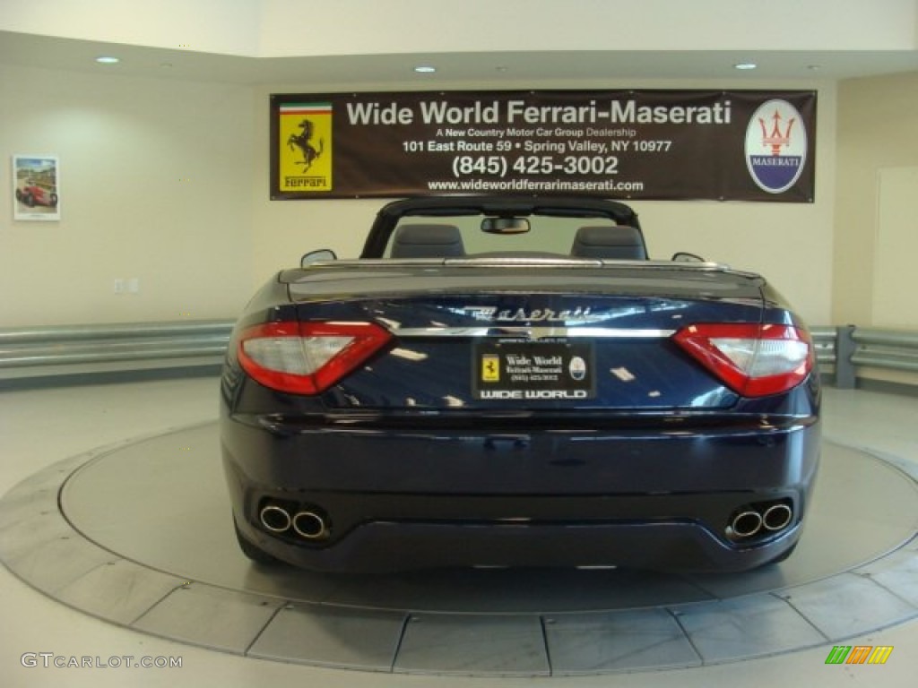 2013 GranTurismo Convertible GranCabrio - Blu Oceano (Blue Metallic) / Cuoio photo #10