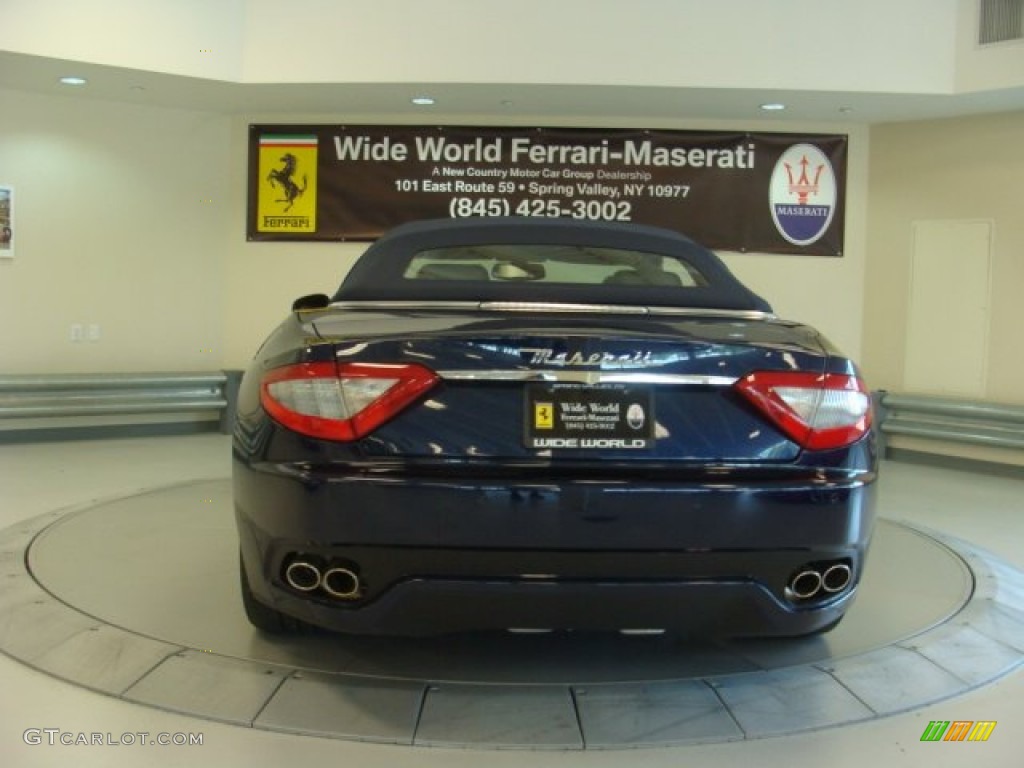 2013 GranTurismo Convertible GranCabrio - Blu Oceano (Blue Metallic) / Cuoio photo #11