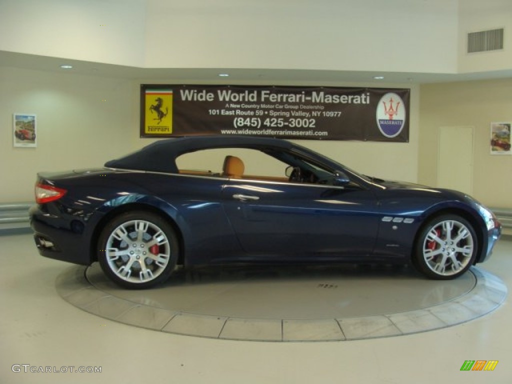 2013 GranTurismo Convertible GranCabrio - Blu Oceano (Blue Metallic) / Cuoio photo #15
