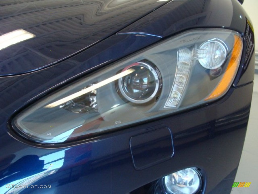 2013 GranTurismo Convertible GranCabrio - Blu Oceano (Blue Metallic) / Cuoio photo #37