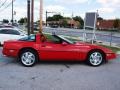 1990 Bright Red Chevrolet Corvette Coupe  photo #1