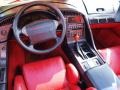 1990 Chevrolet Corvette Red Interior Dashboard Photo