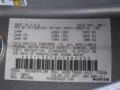 U04: Quick Silver 2012 Mitsubishi Eclipse Spyder SE Color Code