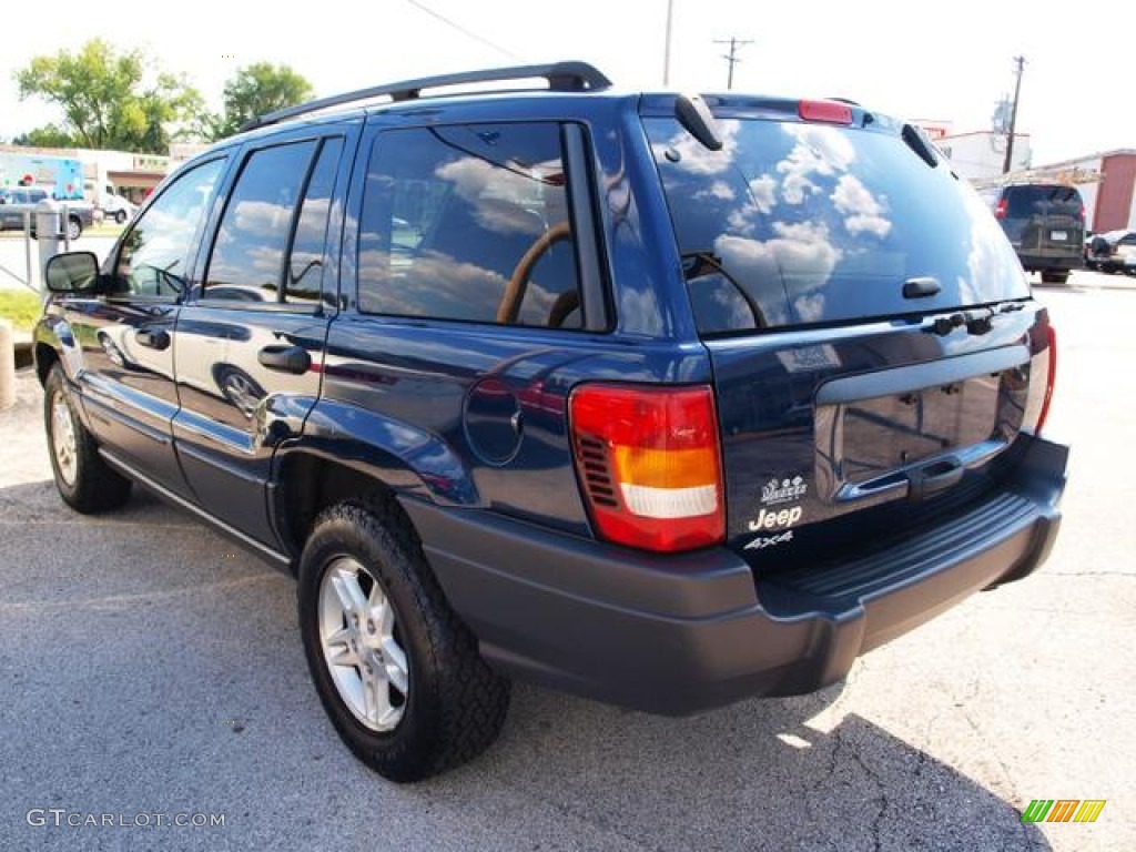 2003 Grand Cherokee Laredo 4x4 - Patriot Blue Pearl / Taupe photo #3