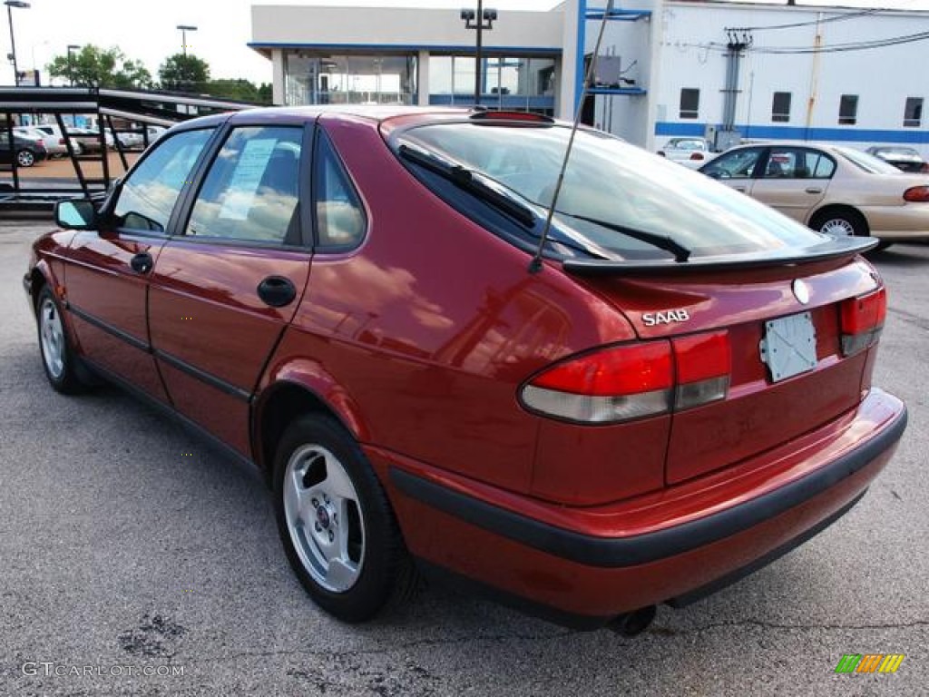 1999 9-3 Sedan - Cayenne Red Mica / Warm Beige photo #3