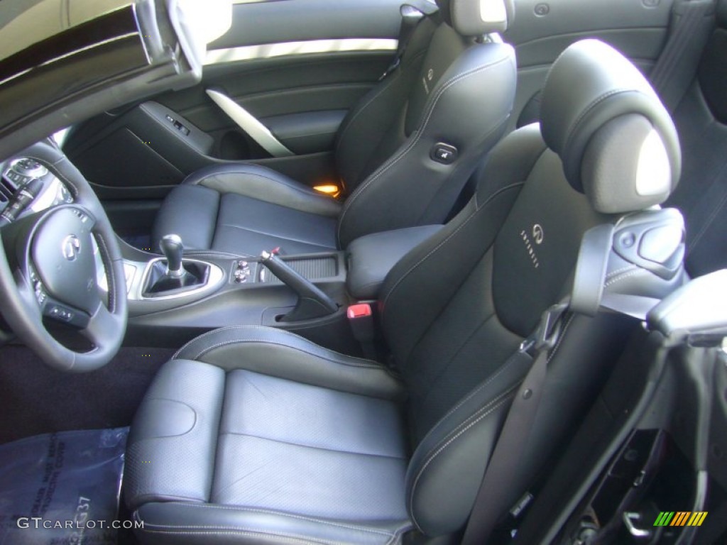 Graphite Interior 2012 Infiniti G 37 S Sport Convertible Photo #70797641