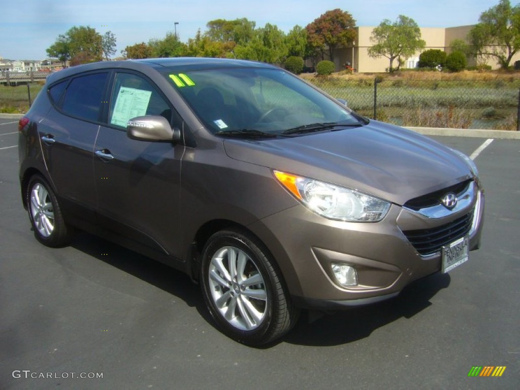 2011 Tucson Limited AWD - Chai Bronze / Taupe photo #1