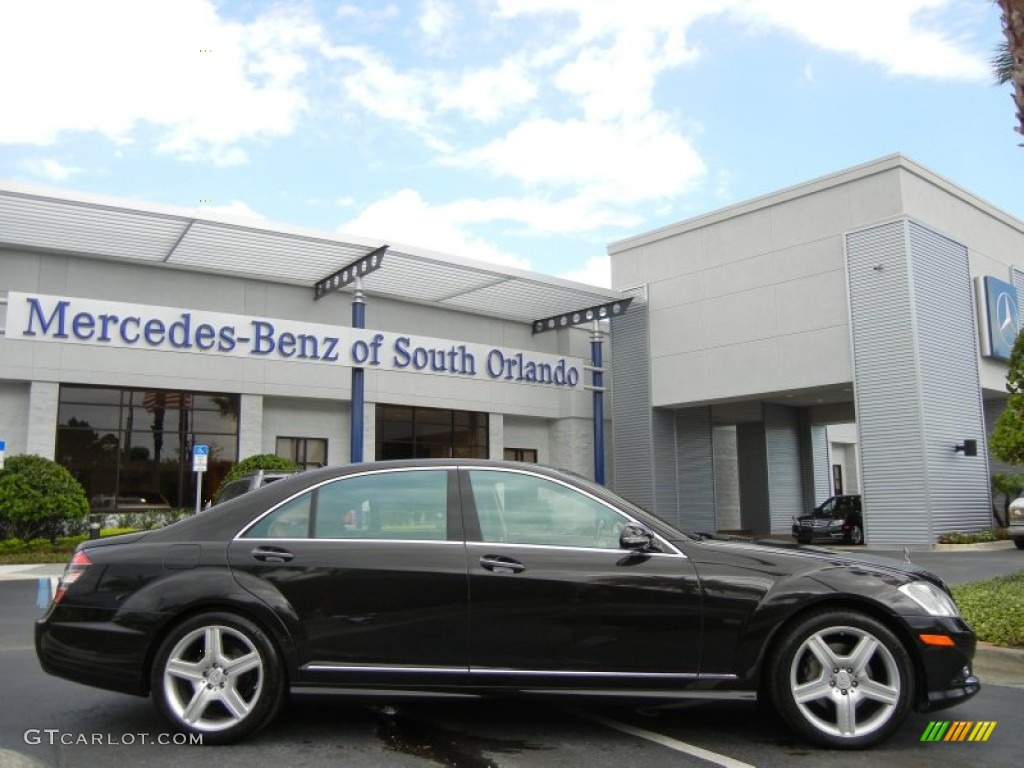 2008 S 550 Sedan - designo Mocha Black / Cashmere/Savanna photo #1