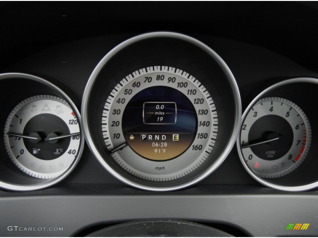 2012 Mercedes-Benz C 250 Sport Gauges Photo #70798433