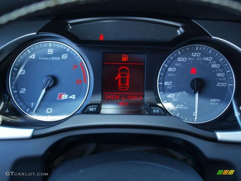 2011 Audi S4 3.0 quattro Sedan Gauges Photos