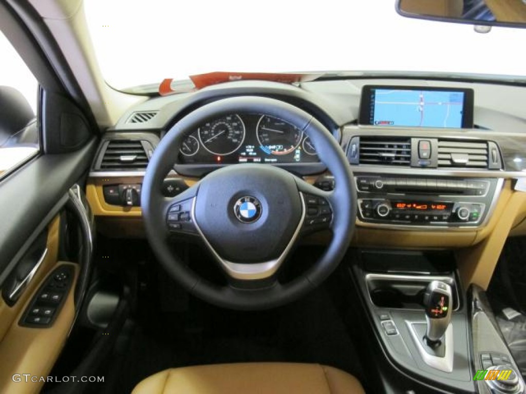 2013 3 Series 328i Sedan - Mineral White Metallic / Saddle Brown photo #7