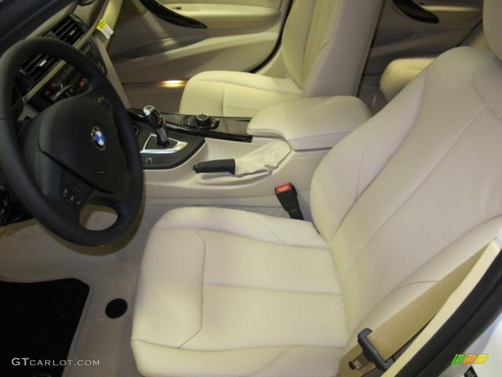 Venetian Beige Interior 2013 BMW 3 Series 328i Sedan Photo #70800536