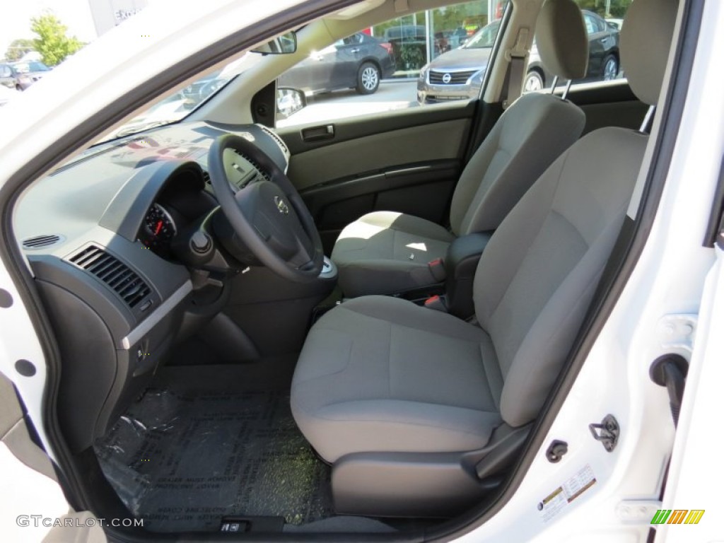 2012 Sentra 2.0 - Aspen White / Charcoal photo #10