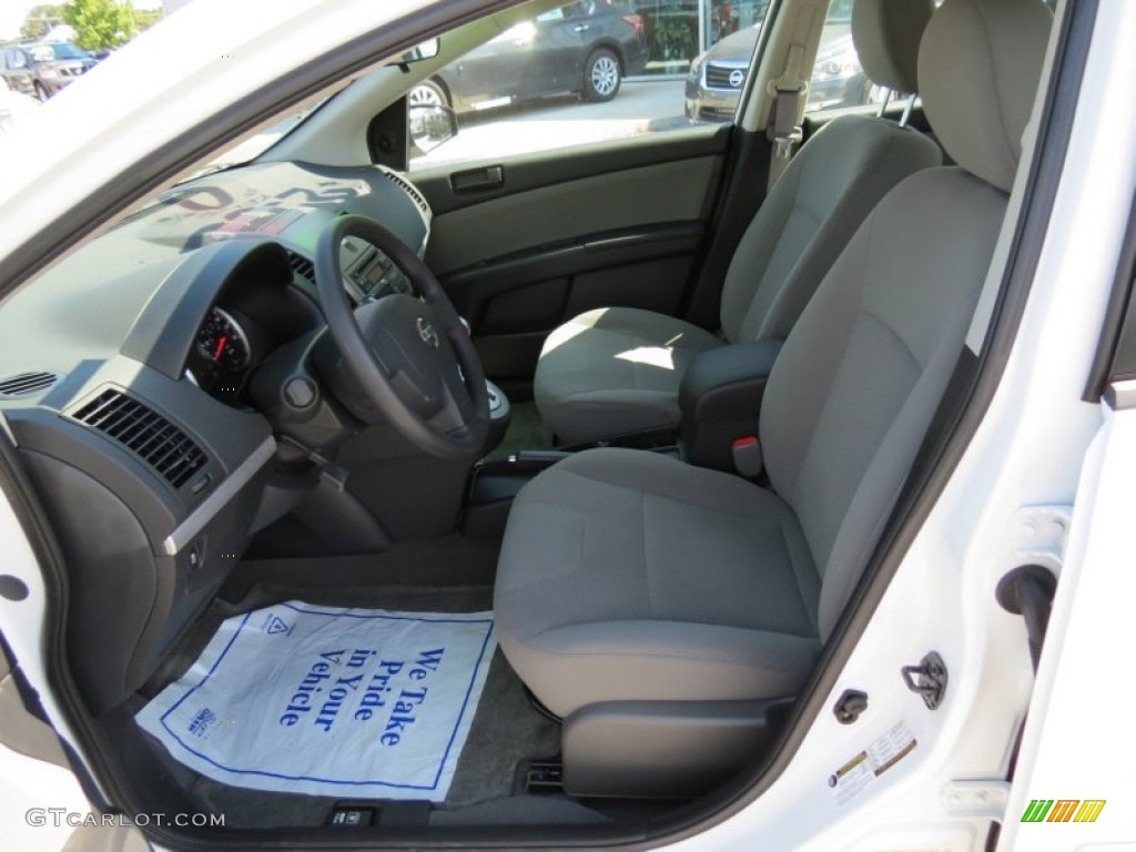 2012 Sentra 2.0 - Aspen White / Charcoal photo #9