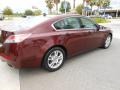 2009 Basque Red Pearl Acura TL 3.5  photo #7