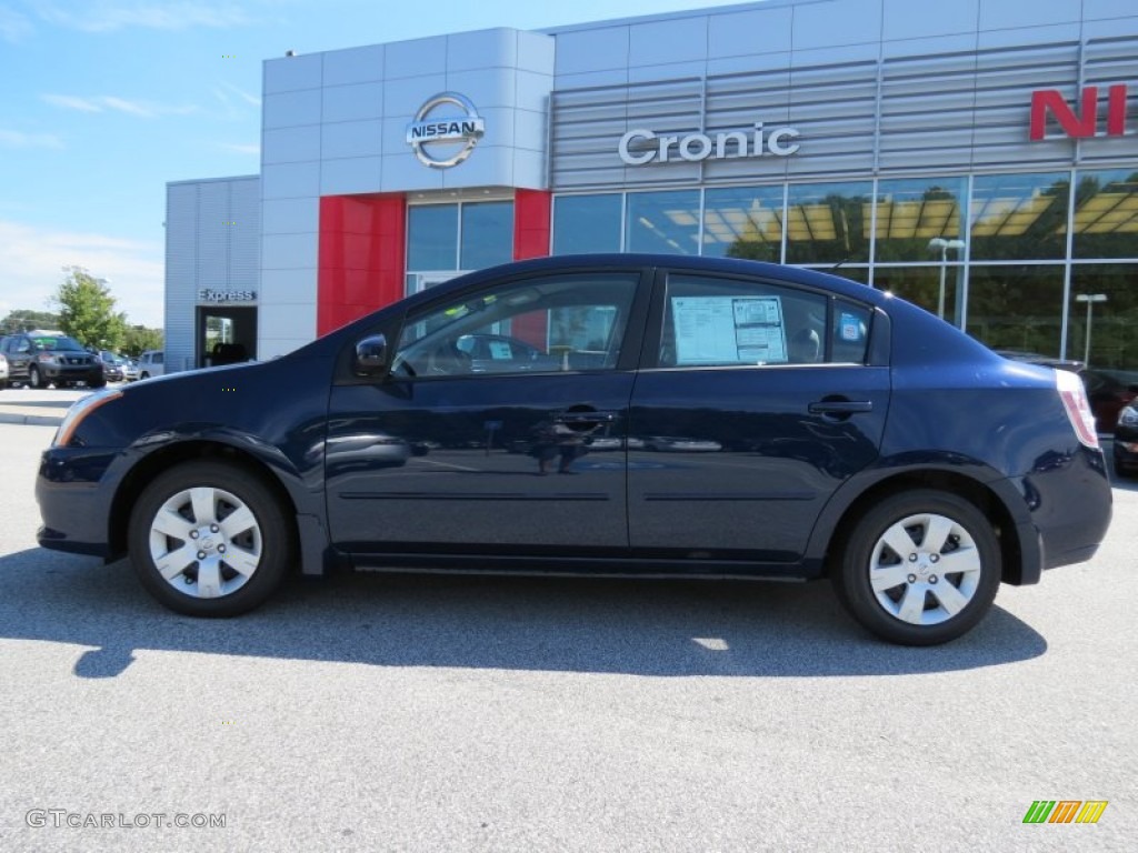 2012 Sentra 2.0 - Blue Onyx / Charcoal photo #2