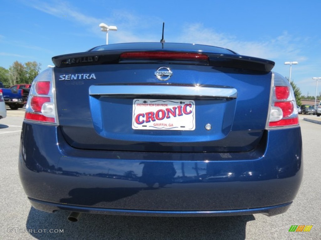 2012 Sentra 2.0 - Blue Onyx / Charcoal photo #4