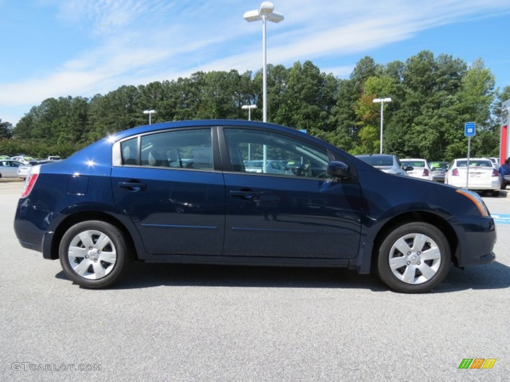 2012 Sentra 2.0 - Blue Onyx / Charcoal photo #6