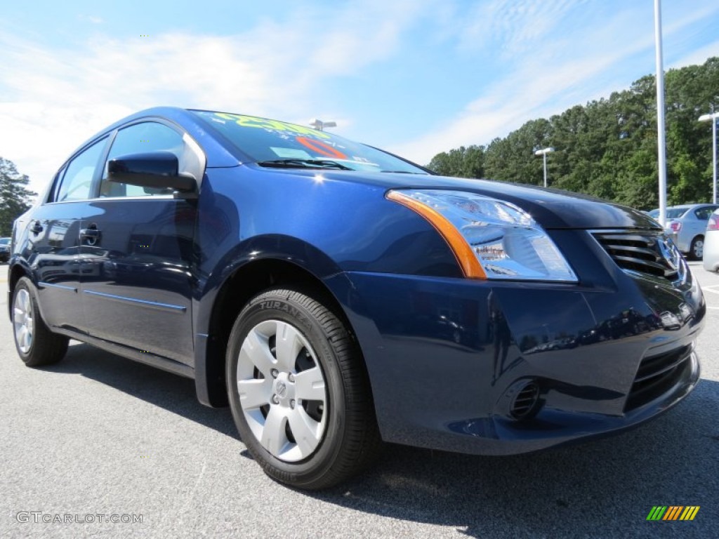 2012 Sentra 2.0 - Blue Onyx / Charcoal photo #7