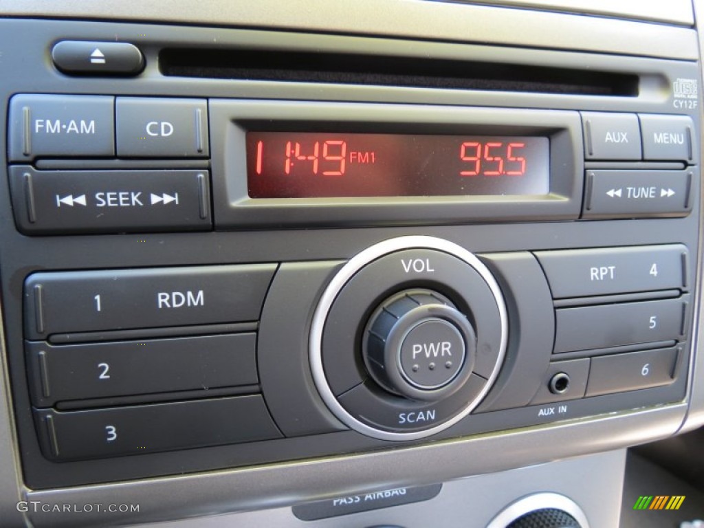 2012 Sentra 2.0 - Blue Onyx / Charcoal photo #17