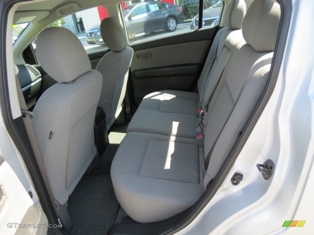 2012 Sentra 2.0 - Brilliant Silver Metallic / Charcoal photo #12