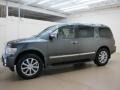 2008 Silver Graphite Gray Infiniti QX 56 4WD  photo #5