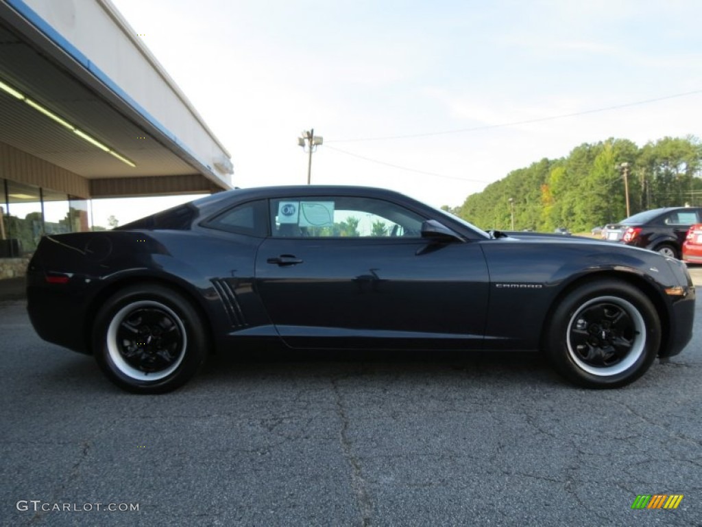 2013 Camaro LS Coupe - Blue Ray Metallic / Gray photo #8