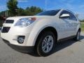 2013 White Diamond Tricoat Chevrolet Equinox LT  photo #2