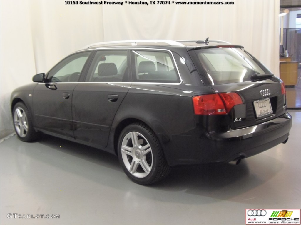 2006 A4 2.0T quattro Avant - Brilliant Black / Ebony photo #6