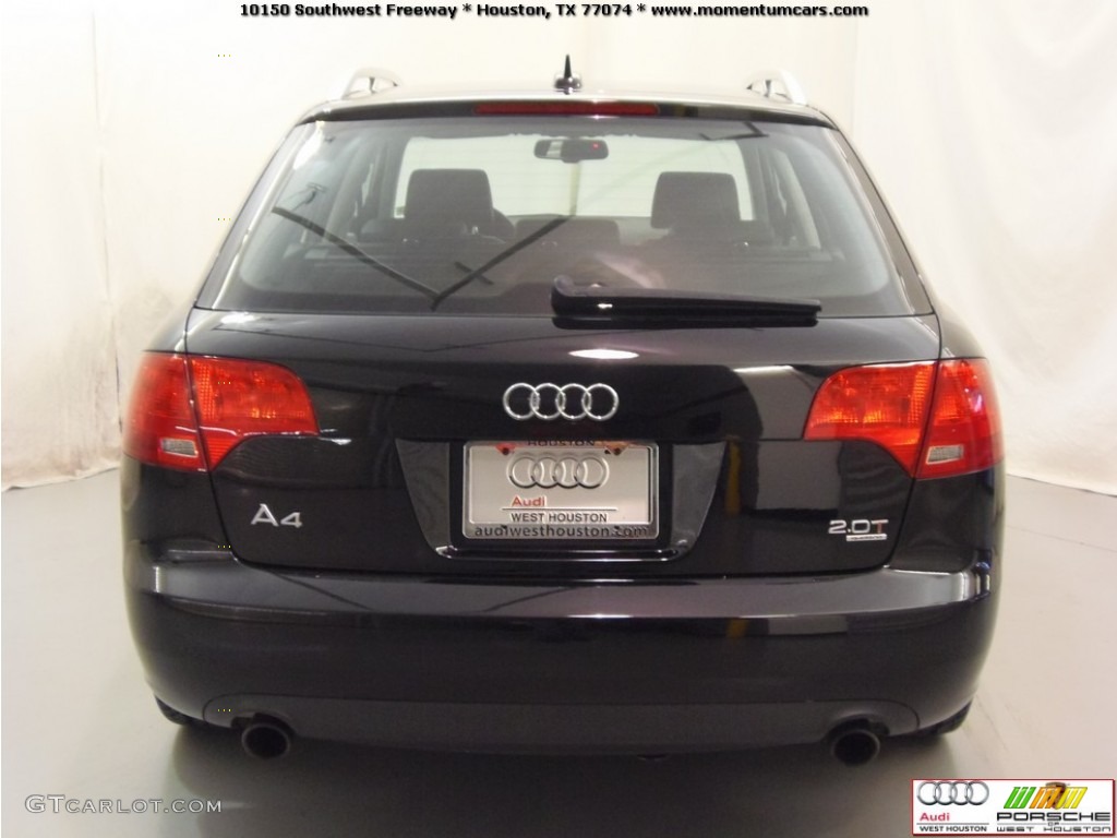 2006 A4 2.0T quattro Avant - Brilliant Black / Ebony photo #7