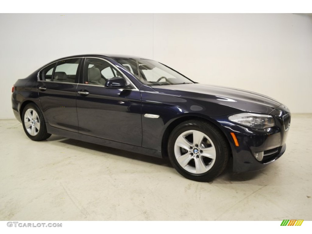 Imperial Blue Metallic 2012 BMW 5 Series 528i Sedan Exterior Photo #70808459