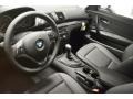 Black 2013 BMW 1 Series 128i Coupe Interior Color