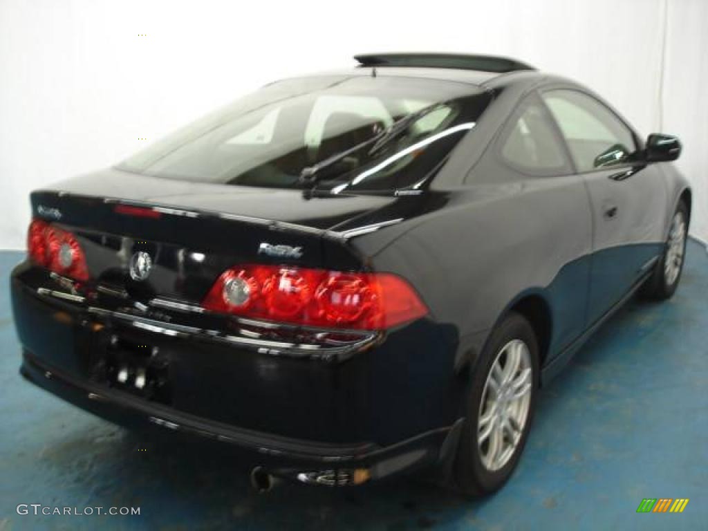 2006 RSX Sports Coupe - Nighthawk Black Pearl / Ebony photo #38