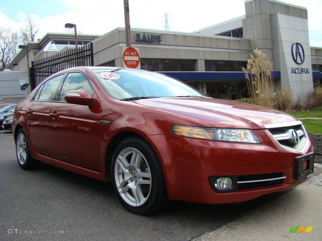 Moroccan Red Pearl Acura TL