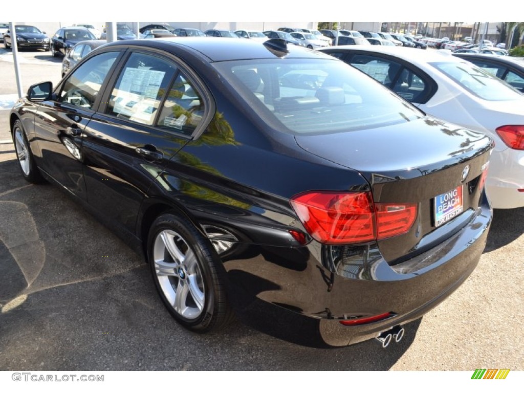 2013 3 Series 328i Sedan - Jet Black / Black photo #4