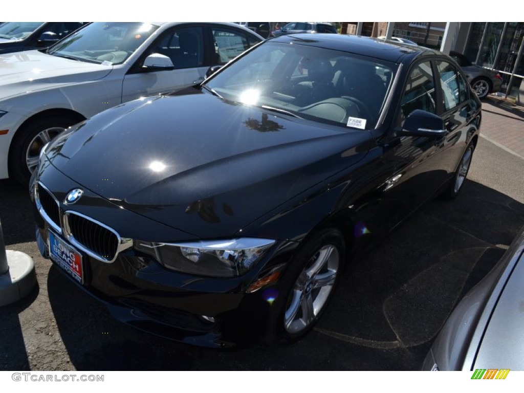 2013 3 Series 328i Sedan - Jet Black / Black photo #9