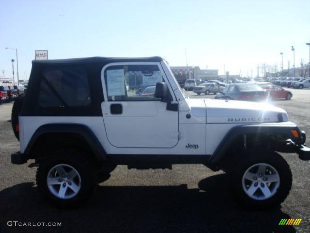 2005 Wrangler Rubicon 4x4 - Bright Silver Metallic / Dark Slate Gray photo #1