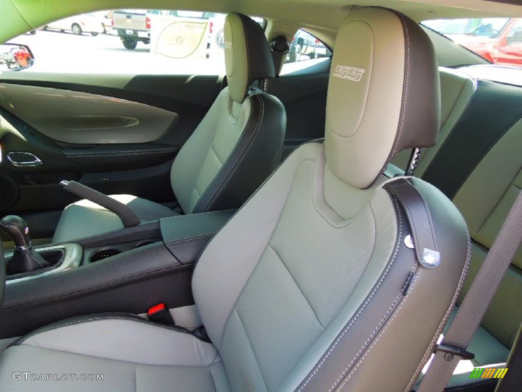 Gray Interior 2013 Chevrolet Camaro SS/RS Coupe Photo #70817249