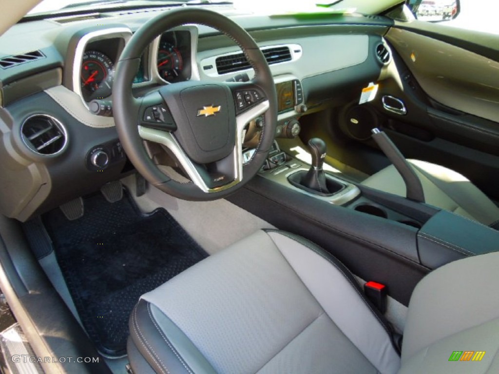Gray Interior 2013 Chevrolet Camaro SS/RS Coupe Photo #70817300