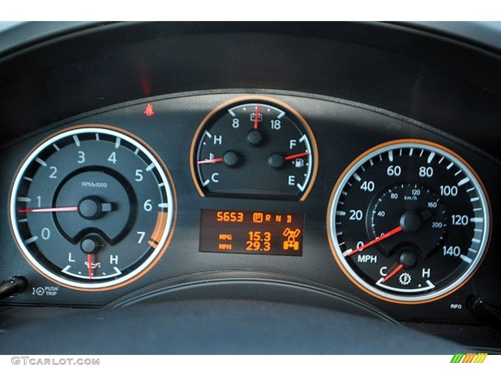 2008 Nissan titan gauges #8