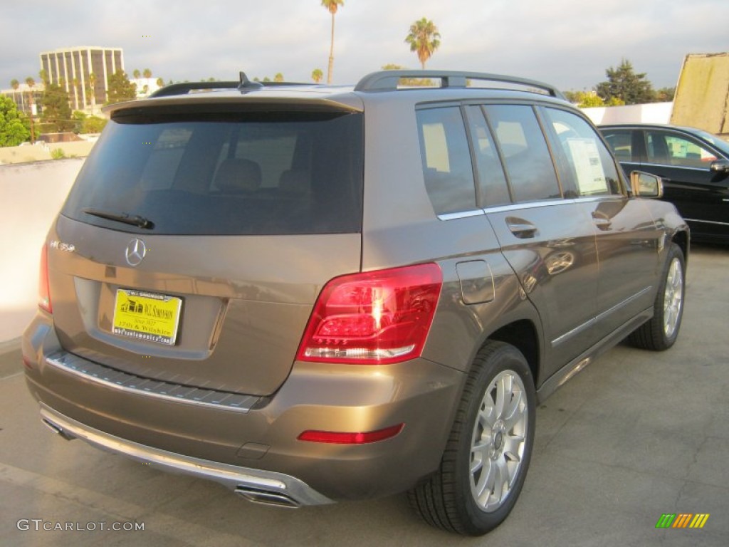 2013 GLK 350 - Pebble Grey Metallic / Almond/Mocha photo #4