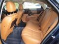 London Tan/Navy Blue Rear Seat Photo for 2011 Jaguar XJ #70820274