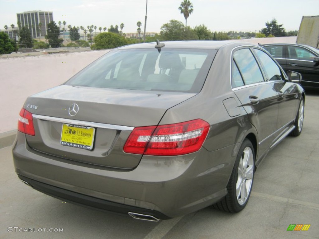 2013 E 350 Sedan - Indium Grey Metallic / Almond photo #4