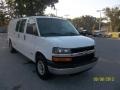 Summit White - Express 3500 Extended Cargo Van Photo No. 3