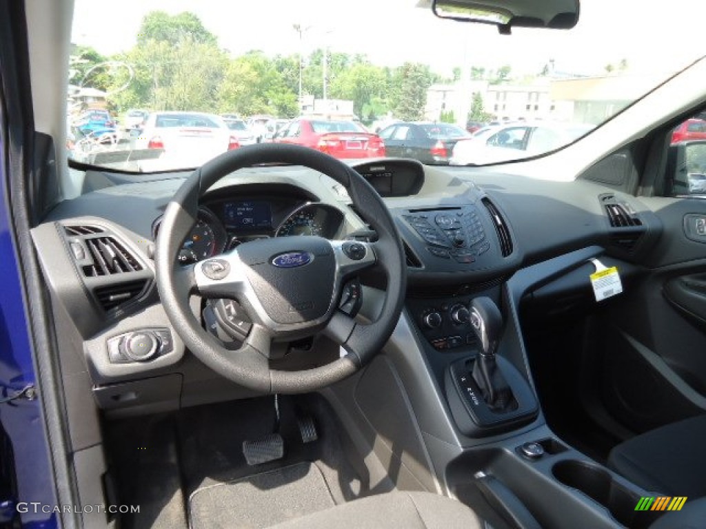 2013 Escape S - Deep Impact Blue Metallic / Charcoal Black photo #10