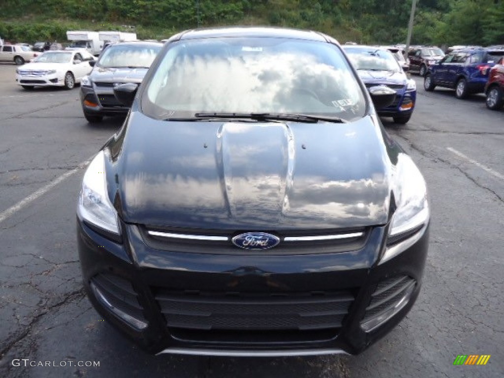 2013 Escape SE 1.6L EcoBoost 4WD - Tuxedo Black Metallic / Charcoal Black photo #6