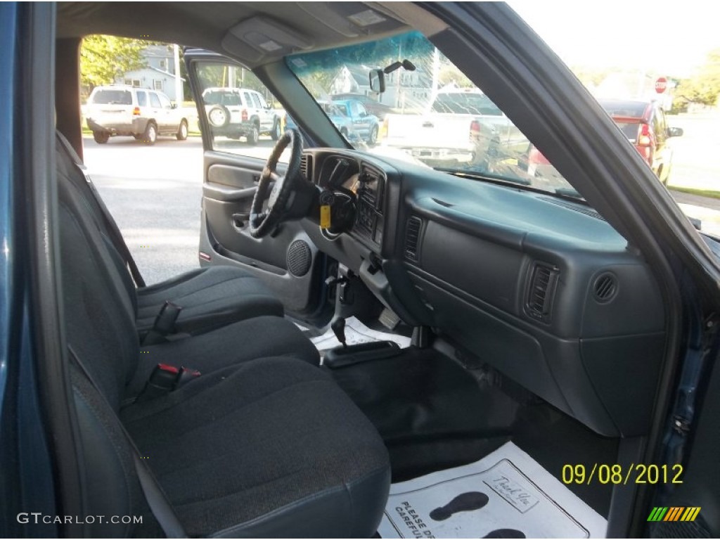 2000 Silverado 1500 Regular Cab 4x4 - Indigo Blue Metallic / Graphite photo #9