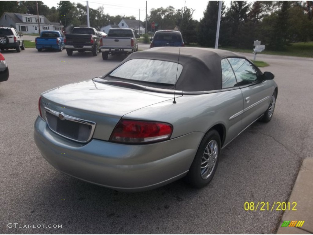 2006 Sebring Convertible - Satin Jade Pearl / Dark Slate Gray photo #5