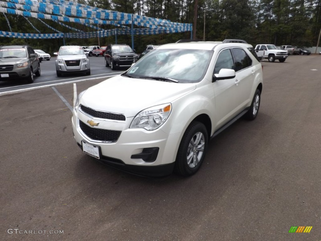 2013 Equinox LT - White Diamond Tricoat / Jet Black photo #1