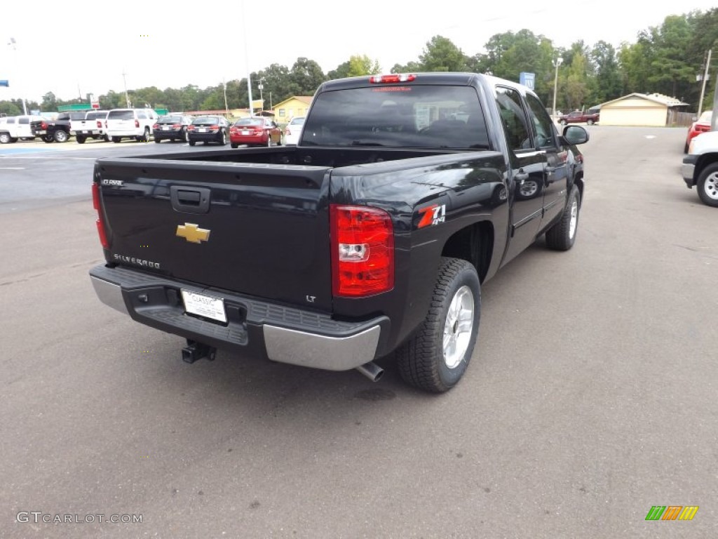 2012 Silverado 1500 LT Crew Cab 4x4 - Black Granite Metallic / Ebony photo #5